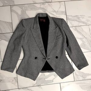 Vintage SASSON wool blend blazer